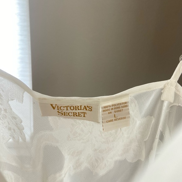 SOLD White Victoria’s Secret slip dress - Picture 5 of 5
